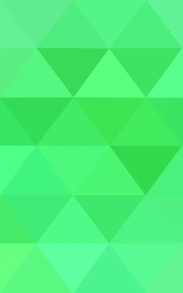 Πράσινο πολυγωνικό design pattern, που αποτελείται από τρίγωνα και κλίση στο στυλ του origami. — Φωτογραφία Αρχείου