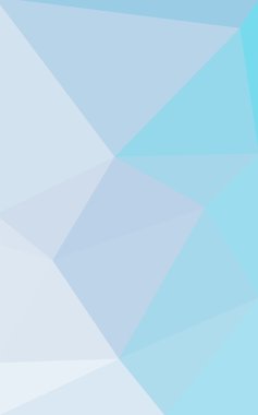 Üçgenler ve degrade origami tarzı oluşur mavi köşeli tasarım deseni.