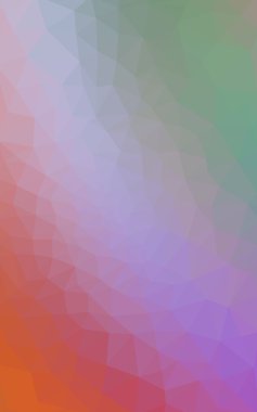 Üçgenler ve degrade origami tarzı oluşur çok renkli köşeli tasarım deseni.