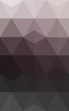 Üçgenler ve degrade origami tarzı oluşur gri köşeli tasarım deseni.