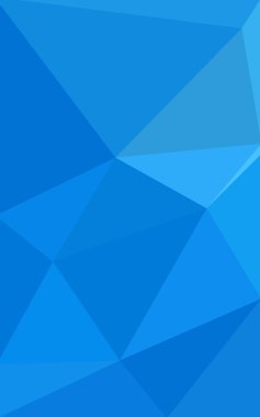 Üçgenler ve degrade origami tarzı oluşur mavi köşeli tasarım deseni.