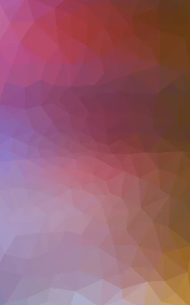 Multicolor polygonal design pattern, which consist of triangles and gradient in origami style. — Stock Photo, Image