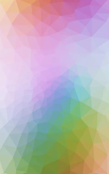 Multicolor polygonal design pattern, which consist of triangles and gradient in origami style. — Stock Photo, Image