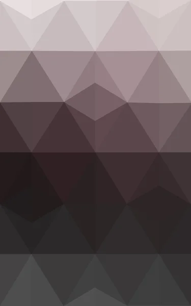 Gray polygonal design pattern, which consist of triangles and gradient in origami style. — Stock Photo, Image