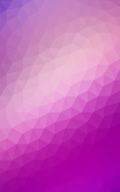 Üçgenler ve degrade origami tarzı oluşur çok renkli koyu mor, pembe poligonal tasarım deseni.