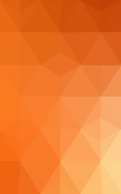 Üçgenler ve degrade origami tarzı oluşur çok renkli kırmızı, sarı, turuncu poligonal tasarım deseni.