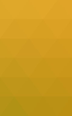 Üçgenler ve degrade origami tarzında oluşan koyu sarı poligonal tasarım deseni.