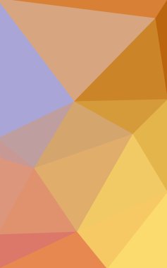 Üçgenler ve degrade origami tarzı oluşur çok renkli pembe, sarı poligonal tasarım deseni.