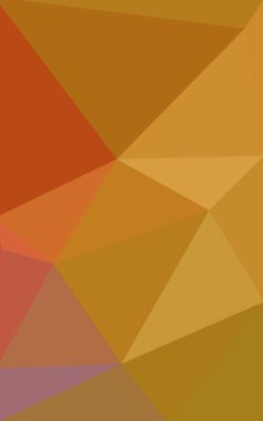 Üçgenler ve degrade origami tarzı oluşur çok renkli pembe, sarı poligonal tasarım deseni.