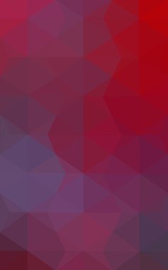 Üçgenler ve degrade origami tarzı oluşur çok renkli pembe, kırmızı, turuncu poligonal tasarım deseni.