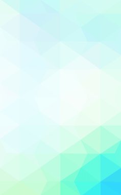 Üçgenler ve degrade origami tarzı oluşur mavi köşeli tasarım deseni.