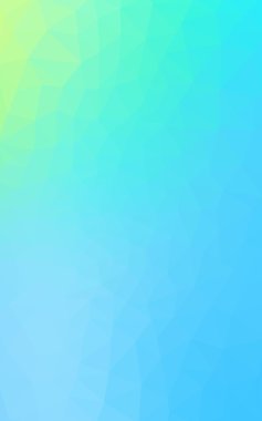 Üçgenler ve degrade origami tarzı oluşur çok renkli yeşil, mavi köşeli tasarım deseni.