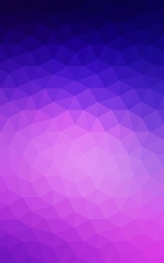 Üçgenler ve degrade origami tarzı oluşur çok renkli koyu mor, pembe poligonal tasarım deseni.