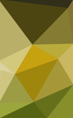 Üçgenler ve degrade origami tarzı oluşur çok renkli yeşil, sarı, turuncu poligonal tasarım deseni.