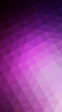 Triang grafiklerden koyu pembe poligonal tasarlamak,