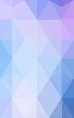 Üçgenler ve degrade origami tarzı oluşur çok renkli pembe, mavi köşeli tasarım deseni.