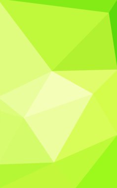 Üçgenler ve degrade origami tarzı oluşur çok renkli yeşil, sarı, turuncu poligonal tasarım deseni.