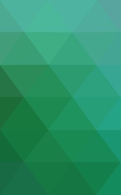 Üçgenler ve degrade origami tarzı oluşur yeşil köşeli tasarım deseni.