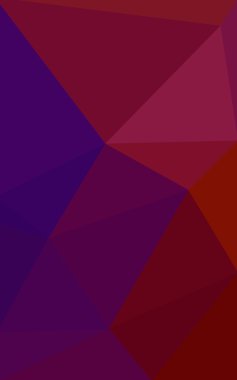 Üçgenler ve degrade origami tarzı oluşur çok renkli koyu pembe, sarı poligonal tasarım deseni.