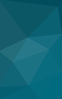 Üçgenler ve degrade origami tarzı oluşur mavi köşeli tasarım deseni.