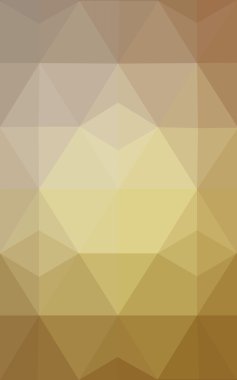 Üçgenler ve degrade origami tarzı oluşur kahverengi poligonal tasarım deseni.