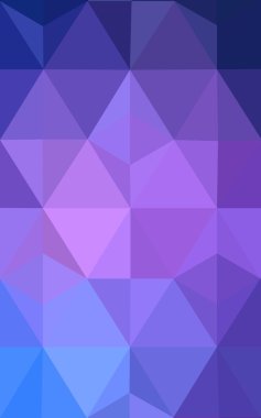 Üçgenler ve degrade origami tarzı oluşur çok renkli pembe, mavi köşeli tasarım deseni.