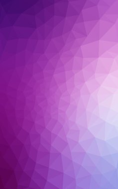 Üçgenler ve degrade origami tarzı oluşur mor kenarlı tasarım deseni.