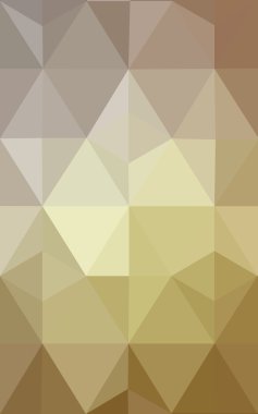 Üçgenler ve degrade origami tarzı oluşur kahverengi poligonal tasarım deseni.