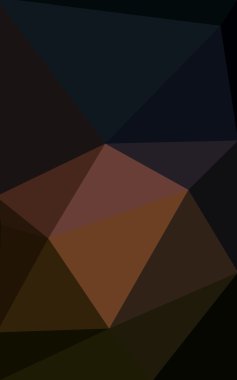 Üçgenler ve degrade origami tarzı oluşur çok renkli koyu pembe, sarı poligonal tasarım deseni.