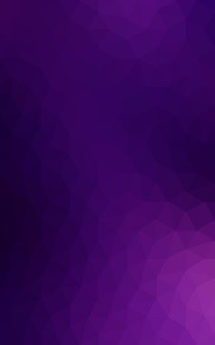 Üçgenler ve degrade origami tarzı oluşur çok renkli mor, pembe poligonal tasarım deseni.