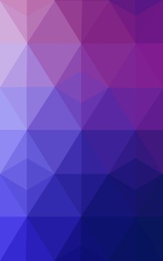 Üçgenler ve degrade origami tarzı oluşur çok renkli pembe, mavi köşeli tasarım deseni.