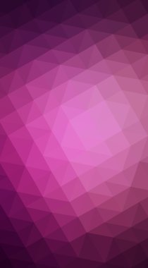 Triang grafiklerden koyu pembe poligonal tasarlamak,