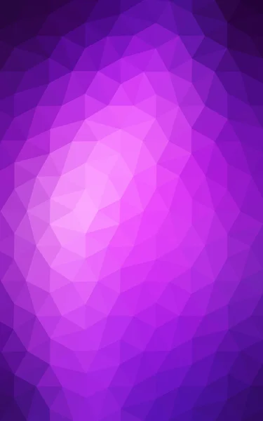 Multicolor dark purple, pink polygonal design pattern, which consist of triangles and gradient in origami style. — Stock Photo, Image