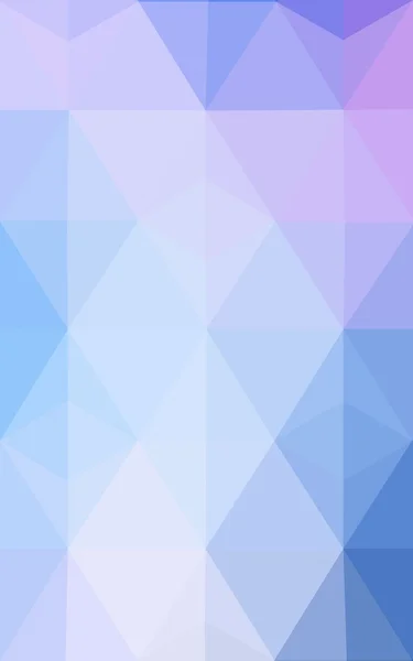 三角形と折り紙スタイルの勾配から成っている多色ピンク ・ ブルー多角形デザイン パターン. — ストック写真
