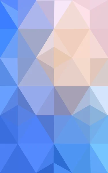 Multicolor pink, blue polygonal design pattern, which consist of triangles and gradient in origami style. — Stock Photo, Image