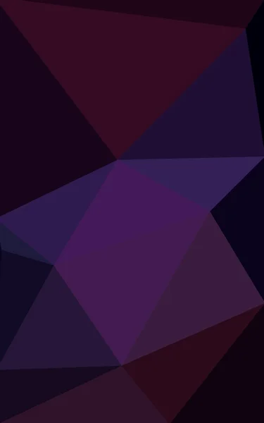 Mehrfarbiges dunkelrosa, gelbes polygonales Muster, das aus Dreiecken und einem Farbverlauf im Origami-Stil besteht. — Stockfoto
