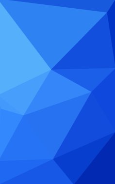 Üçgenler ve degrade origami tarzı oluşur mavi köşeli tasarım deseni.