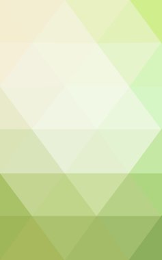 Üçgenler ve degrade origami tarzı oluşur yeşil köşeli tasarım deseni.