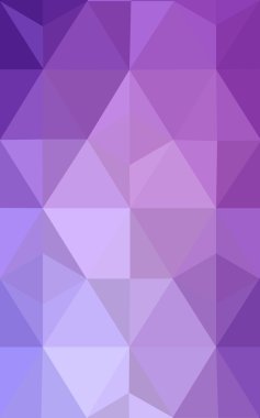 Üçgenler ve degrade origami tarzı oluşur mor kenarlı tasarım deseni.