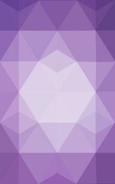 Üçgenler ve degrade origami tarzı oluşur mor kenarlı tasarım deseni.