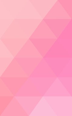 Üçgenler ve degrade origami tarzı oluşur çok renkli pembe, sarı poligonal tasarım deseni.