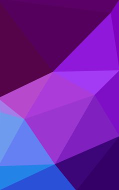 Üçgenler ve degrade origami tarzı oluşur çok renkli pembe, mavi köşeli tasarım deseni.