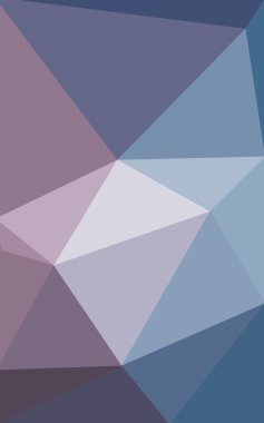 Üçgenler ve degrade origami tarzı oluşur çok renkli pembe, mavi köşeli tasarım deseni.