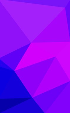 Üçgenler ve degrade origami tarzı oluşur çok renkli pembe, mavi köşeli tasarım deseni.