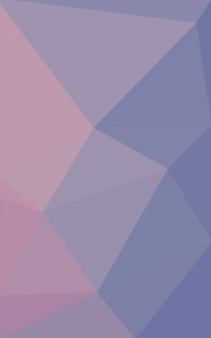 Üçgenler ve degrade origami tarzı oluşur çok renkli pembe, mavi köşeli tasarım deseni.