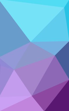 Üçgenler ve degrade origami tarzı oluşur çok renkli pembe, mavi köşeli tasarım deseni.