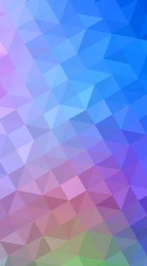 Çok renkli mavi, kırmızı kenarlı tasarım illüstrasyon, hangi consis