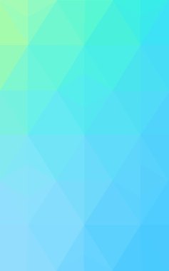 Üçgenler ve degrade origami tarzı oluşur çok renkli yeşil, mavi köşeli tasarım deseni.