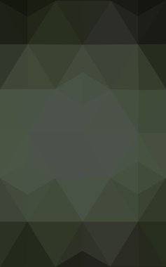 Üçgenler ve degrade origami tarzı oluşur koyu gri köşeli tasarım deseni.