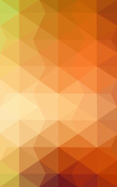 Üçgenler ve degrade origami tarzı oluşur çok renkli kırmızı, yeşil köşeli tasarım deseni.